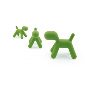 Children's chair PUPPY - extra large - green