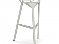 Bar stool STOOL_ONE low - white - 3