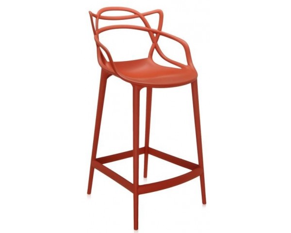 Barová židle Masters vyšší, oranžová