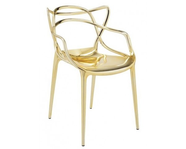 Masters chair, gold