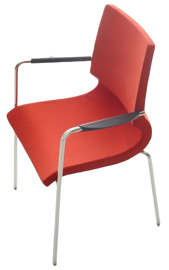 Levně MAXDESIGN - Čalouněná židle s područkami RICCIOLINA 3111