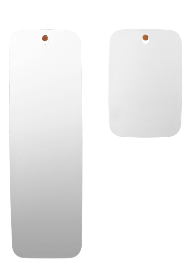 Levně MINIFORMS - Zrcadlo BROTHERS obdélnikové - různé velikosti