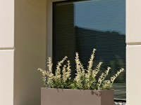 Kvetináč MINI KUBE, 60 x 20 cm - svetlohnedý - 2