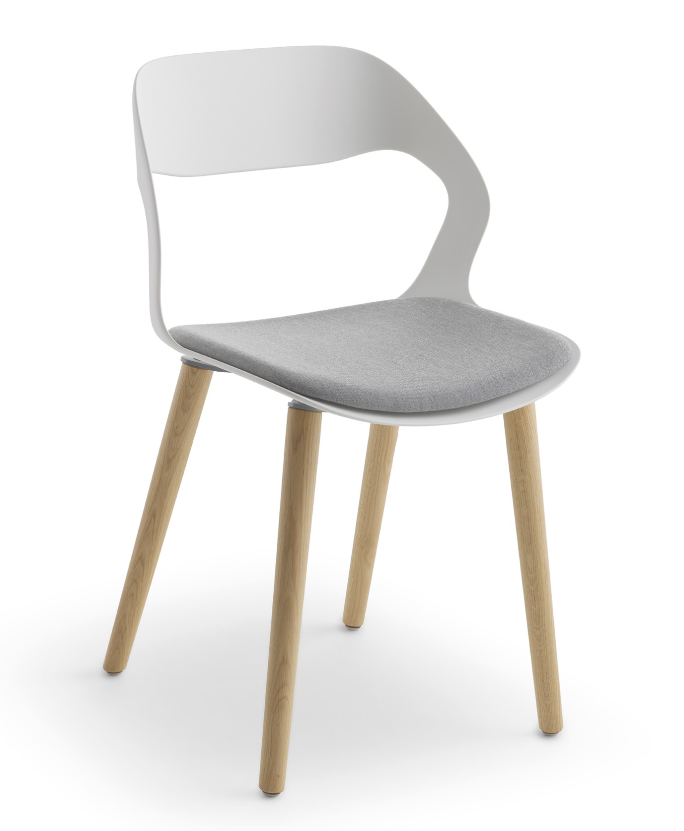 Levně CRASSEVIG - Židle MIXIS AIR R/4W s čalouněným sedákem