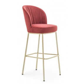 Barová židle ROSE 03980 plisovaná