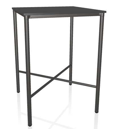 BONTEMPI - Barový stůl MOON, 70-90x70-90 cm
