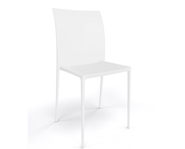 Židle MOON, bílá