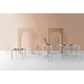 Barový stůl MOON, 70-90x70-90 cm