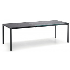 Rozkladací stôl MORE 120/170x80 cm, sklo/keramika