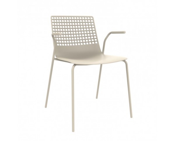 Židle WIRE 4 LEGS ARMCHAIR