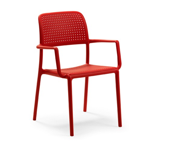 Židle BORA červená