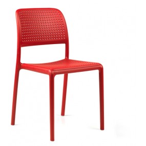 Židle BORA BISTROT červená