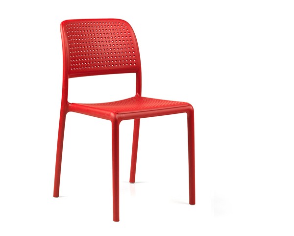 Židle BORA BISTROT červená