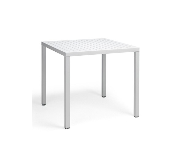 Stôl CUBE 80 - biely