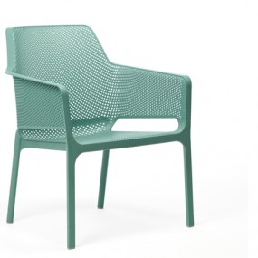 Stolička NET RELAX modro-zelená