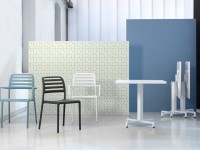 Židle COSTA světle modrá - 2