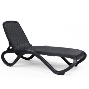 Sunlounger OMEGA anthracite/anthracite