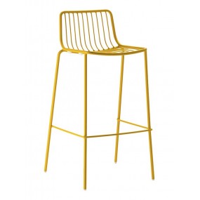 High bar stool NOLITA 3658 DS - yellow