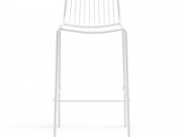 Vysoká barová stolička NOLITA 3658 DS - biela - 3