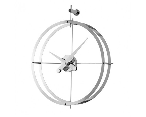 Clock 2 PUNTOS steel Ø 43 cm