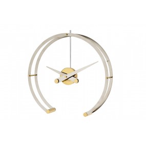 OMEGA brass clock Ø 43 cm