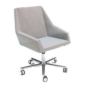 Swivel chair PRISM with wheels