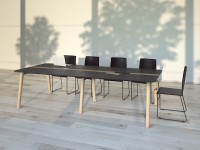 Meeting table NOVA WOOD HPL 280 x 120 cm - 2