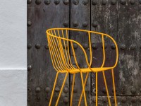 Židle OLIVO - žlutá - 2