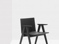 Židle s područkami OSAKA 2815 DS - černá - 3