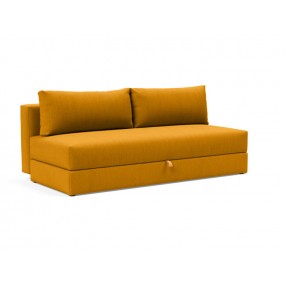 Folding sofa OSVALD U - yellow curry