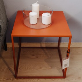 TEAM stôl oranžový - VÝPREDAJ
