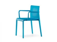 Chair VOLT 675 DS with armrests - blue - 3