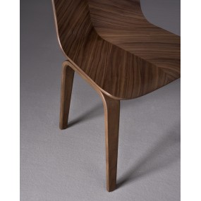 Chair HERRINGBONE 115-11/B1 - wooden base