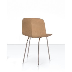 Chair HERRINGBONE 115-11/B3 - metal base