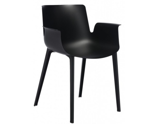 Židle Piuma, černá