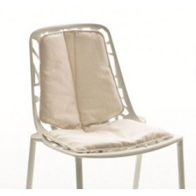 FOREST fabric seat cushion - for higher backrest