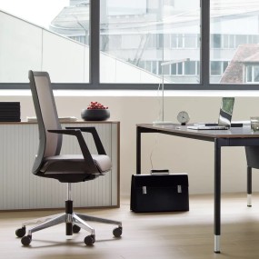 Kancelářská židle POI 5432 - s konferenčními područkami