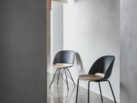 Židle POLO s dřevěným sedákem - 2
