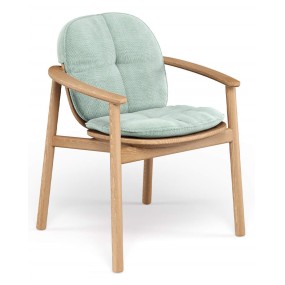 TWINS 6052 chair with upholstered seat and backrest