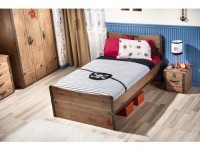 Detská posteľ PIRATE vrátane matraca 120x200 cm - 2