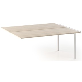 Two-seater additional table part ZEDO 120x144,5 cm
