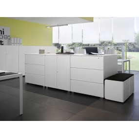 Cabinet with drawers PRIMO, 100x45x133 cm