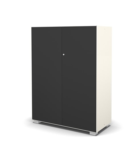 Levně DIEFFEBI - Skříň PRIMO 1000 s lamino dveřmi, 100x45x117 cm