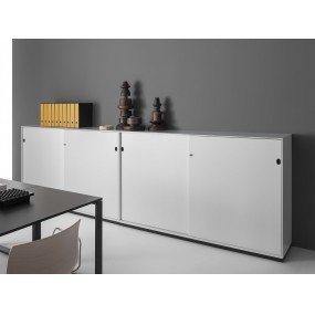 Cabinet PRIMO with sliding door, 200x45x72 cm