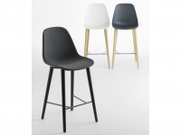 Bar stool POLA LIGHT 65/4W, upholstered - 2