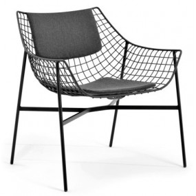 Armchair with seat cushion and backrest SUMMER SET