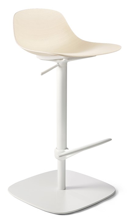 Levně INFINITI - Barová židle PURE LOOP MINI UPDOWN 3D - dřevěná