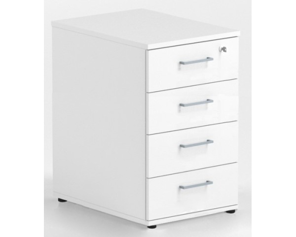 Fixed container OPTIMA - 4x drawer + lock 430x600x722