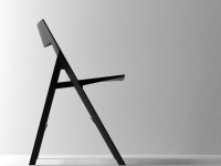 Skladacia stolička QUARTZ - čierna - 3