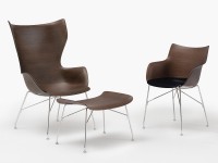 K/Wood armchair - 3